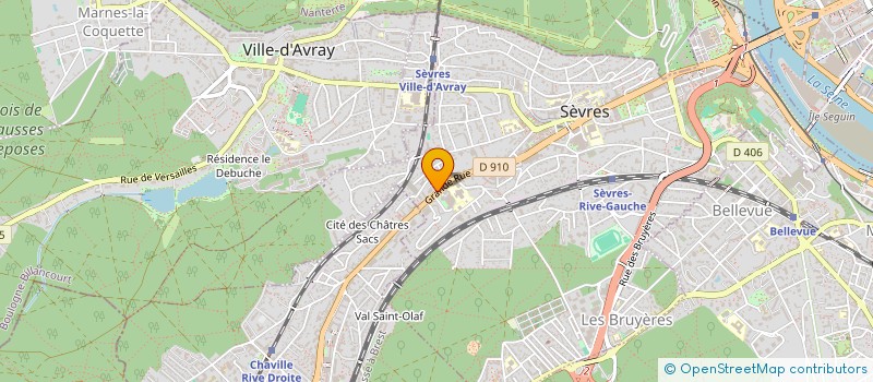 localisation de l'entreprise BDS NETTOYAGE à SEVRES