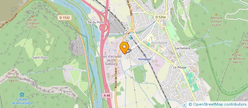 localisation de l'entreprise BDS SUD  VOREPPE