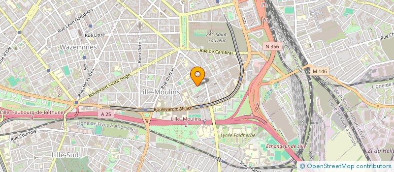 localisation de l'entreprise BDS SUPPORTERS à LILLE