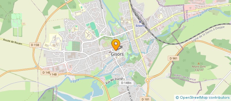 localisation de l'entreprise BDS TRANSACTIONS à GISORS