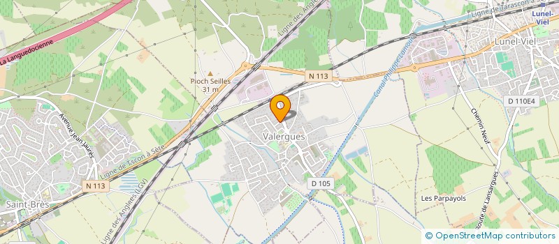 localisation de l'entreprise BDS TRANSPORT à VALERGUES