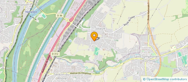 localisation de l'entreprise BDSDA  SOLAIZE