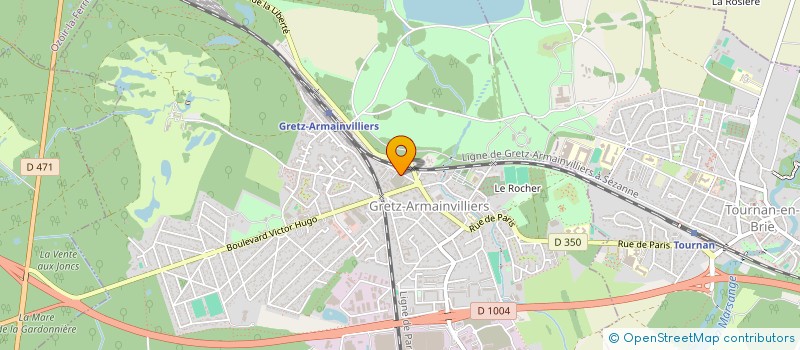 localisation de l'entreprise BDT  GRETZ-ARMAINVILLIERS