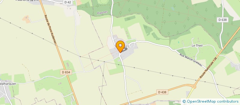 localisation de l'entreprise BDV FRANCE  VALAILLES