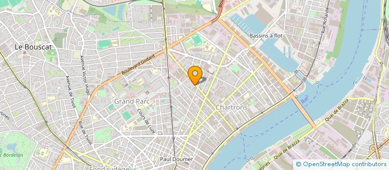 localisation de l'entreprise BDX ARCHITECTURE  BORDEAUX