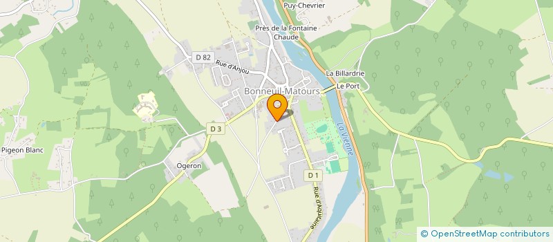 localisation de l'entreprise BDX-CONSEIL  BONNEUIL-MATOURS