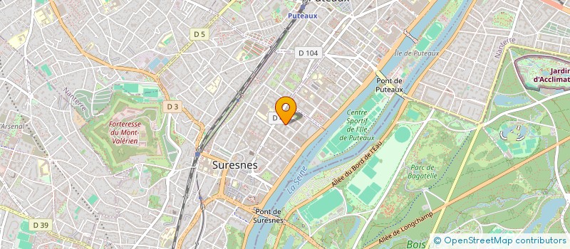 localisation de l'entreprise BDX CONSULTING à SURESNES