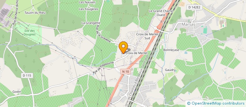 localisation de l'entreprise BDX HOUSING  CUBNEZAIS