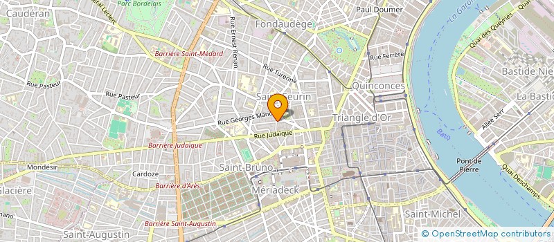 localisation de l'entreprise BDX SEGALIER  BORDEAUX