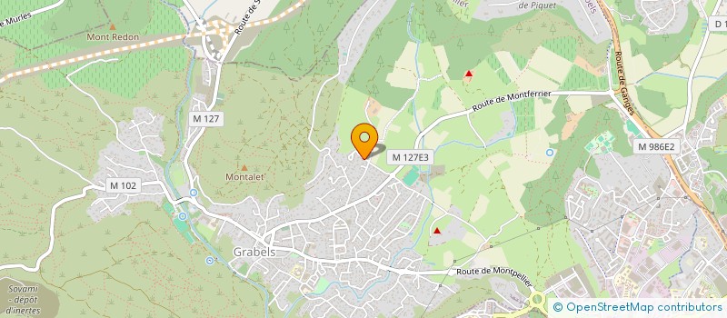 localisation de l'entreprise BDXIMMO  GRABELS