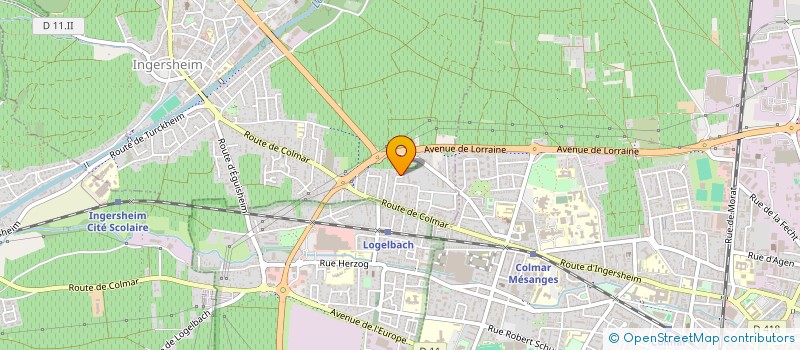 localisation de l'entreprise BDZ BROTHER'S  INGERSHEIM