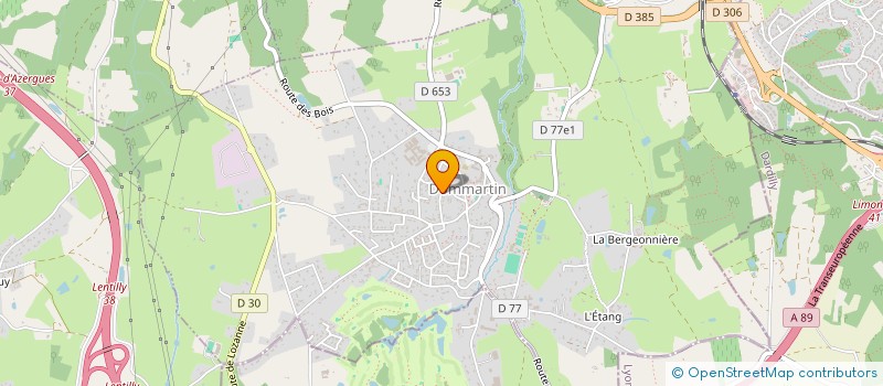 localisation de l'entreprise BDZ SERVICES à DOMMARTIN