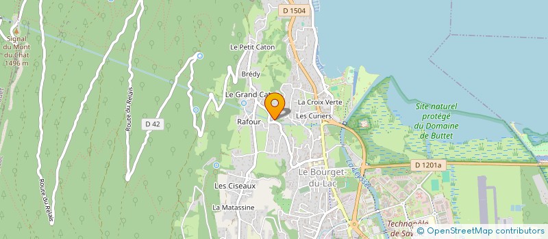 localisation de l'entreprise BDZM IMMOBILIER  LE BOURGET-DU-LAC