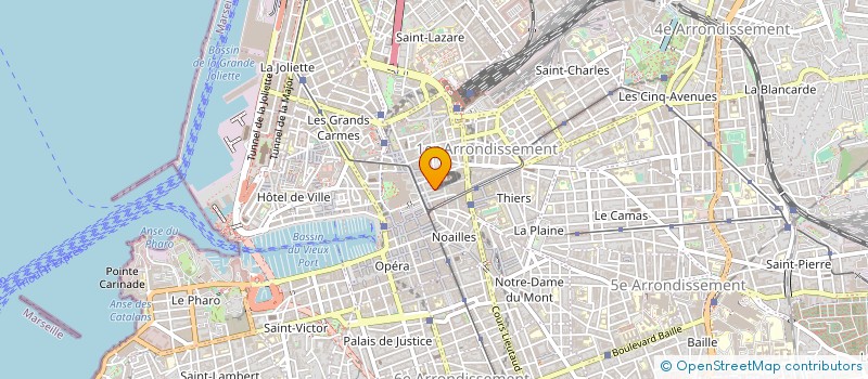 localisation de l'entreprise BE à MARSEILLE