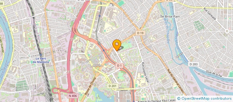 localisation de l'entreprise BE à CRETEIL