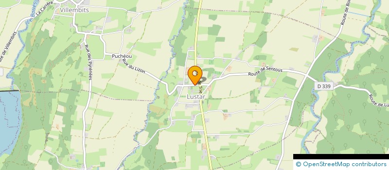 localisation de l'entreprise BE-ACREA  LUSTAR