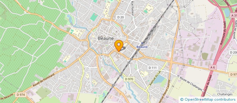 localisation de l'entreprise BE ALCH à BEAUNE