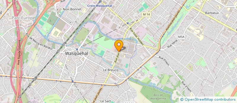 localisation de l'entreprise BE ALL à VILLENEUVE-D'ASCQ