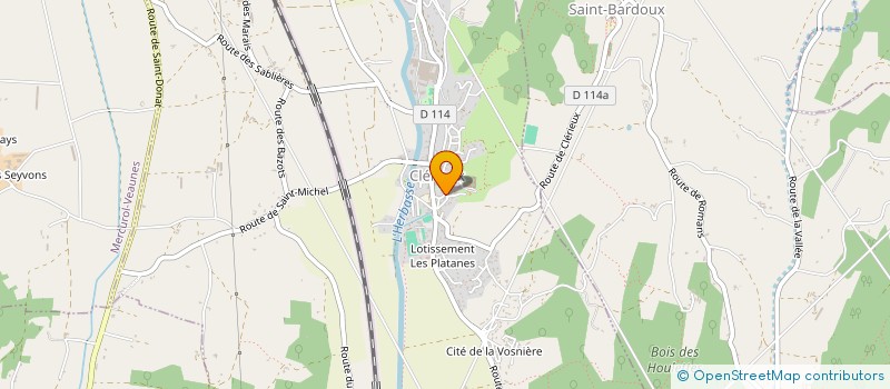 localisation de l'entreprise BE ALLCLEAN à CLERIEUX