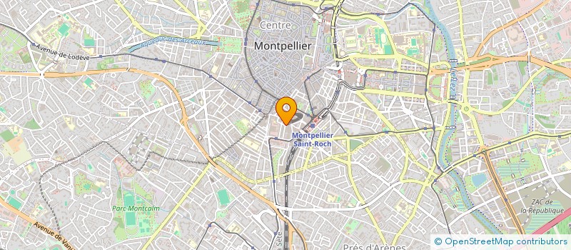 localisation de l'entreprise BE AND CO à MONTPELLIER