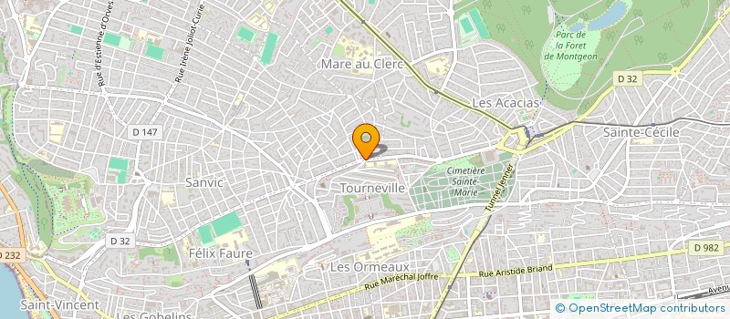 localisation de l'entreprise BE-APT  LE HAVRE