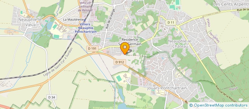 localisation de l'entreprise BE-BILINGUENLIGNE  NEAUPHLE-LE-CHATEAU