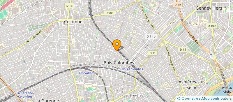 localisation de l'entreprise BE BIRDS  BOIS-COLOMBES