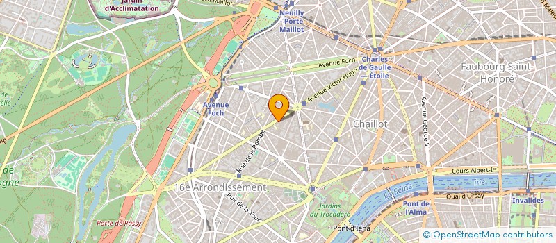 localisation de l'entreprise BE BUR à PARIS