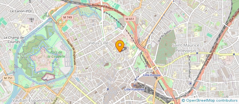 localisation de l'entreprise BE BURGER LILLE à LILLE