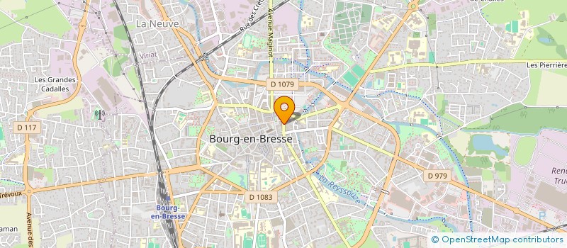 localisation de l'entreprise BE BURGERS  BOURG-EN-BRESSE