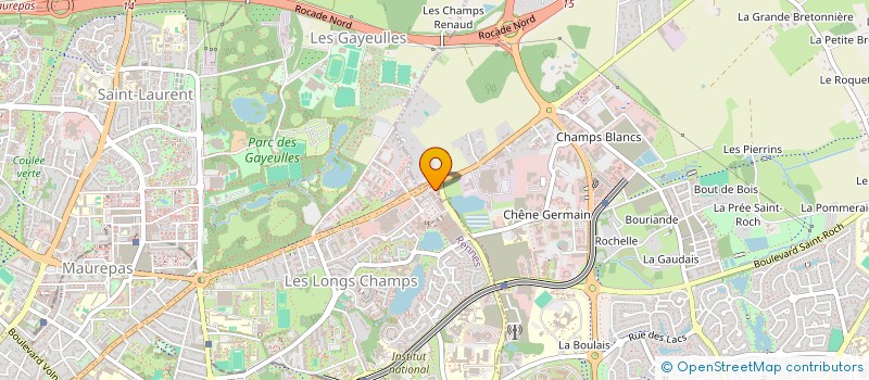 localisation de l'entreprise BE CARQUEFOU  RENNES