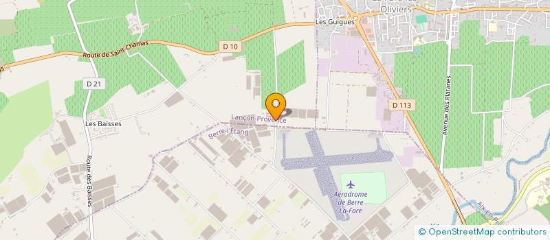 localisation de l'entreprise BE-CIRCLE-TREE  LANCON-PROVENCE