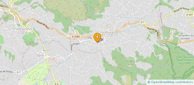 localisation de l'entreprise BE COLLABORATIVE  LE ROURET