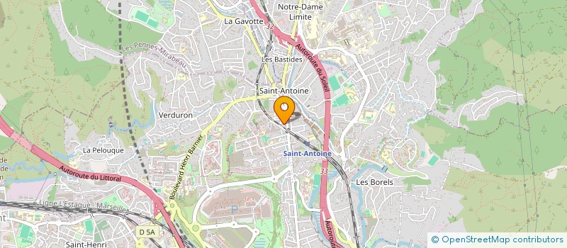 localisation de l'entreprise BE CONCEPT (BUREAU D'ETUDE CONCEPTION) à MARSEILLE