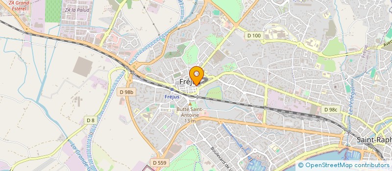 localisation de l'entreprise BE CONNECT PLUS à FREJUS
