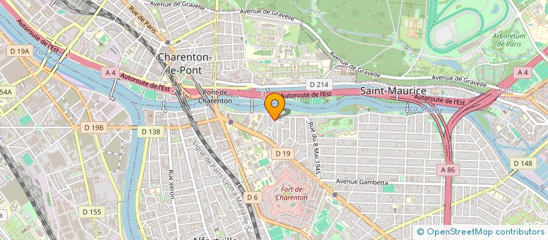localisation de l'entreprise BE CONSEIL à MAISONS-ALFORT