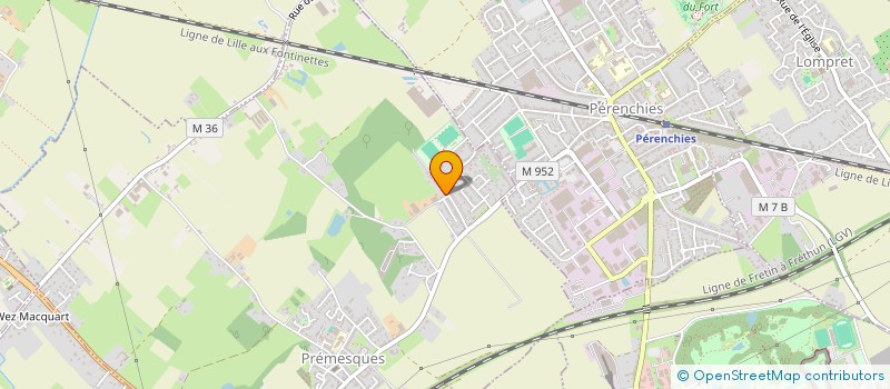 localisation de l'entreprise BE COOL  PREMESQUES