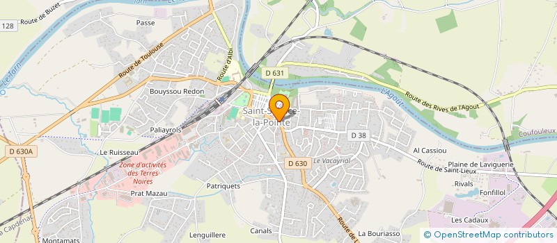 localisation de l'entreprise BE CORP à SAINT-SULPICE-LA-POINTE