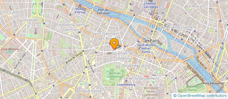 localisation de l'entreprise BE & DARE  PARIS