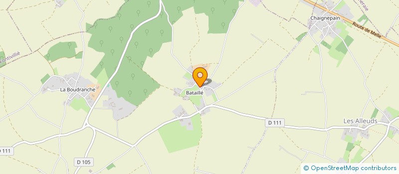 localisation de l'entreprise BE DOUBLE YOU - BW  ALLOINAY