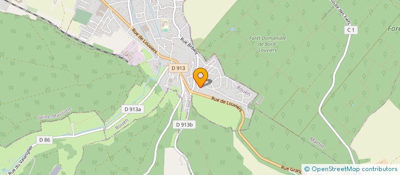 localisation de l'entreprise BE EAURIZON  SAINT-PIERRE-LES-ELBEUF