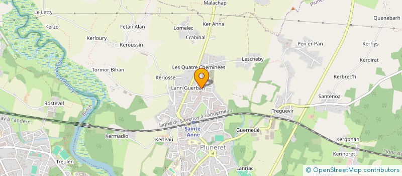 localisation de l'entreprise BE ELEC  LE BONO