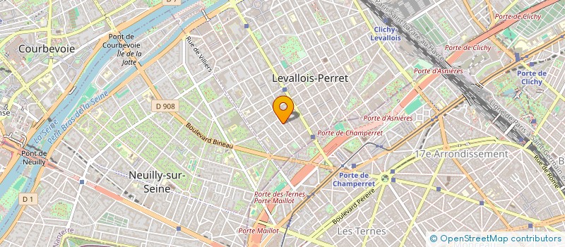 localisation de l'entreprise BE EPARGNE à LEVALLOIS-PERRET