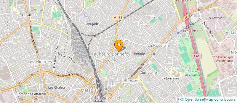 localisation de l'entreprise BE ESTIEU à TOULOUSE