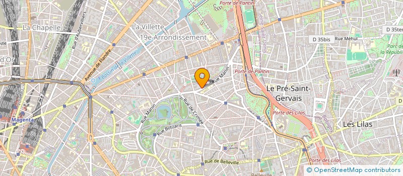 localisation de l'entreprise BE EXPERTISE  PARIS