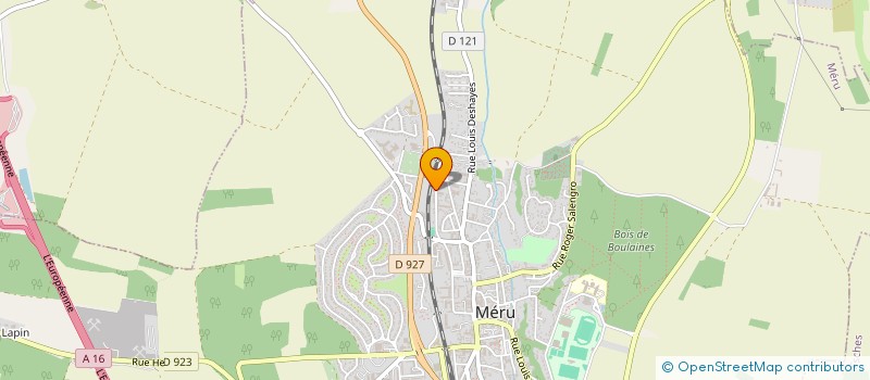 localisation de l'entreprise BE FARAD  MERU