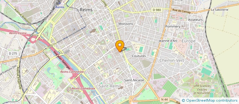 localisation de l'entreprise BE FIT'IN REIMS  REIMS