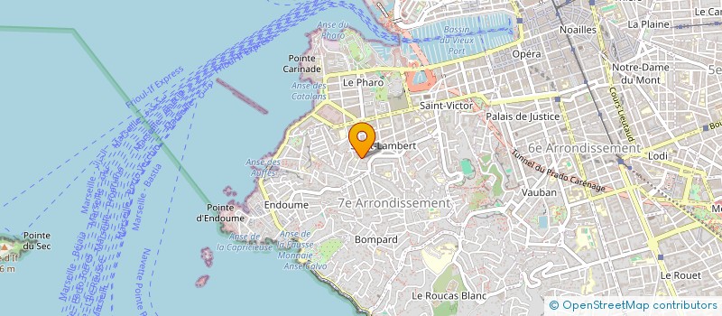 localisation de l'entreprise BE FLEX à MARSEILLE