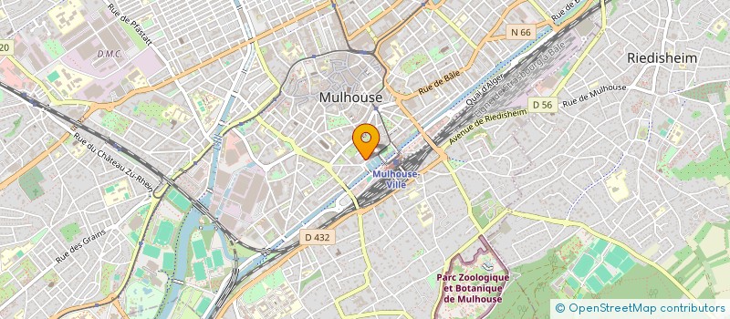 localisation de l'entreprise BE FLOOR à MULHOUSE