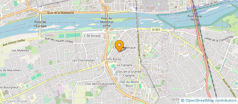localisation de l'entreprise BE FOR YOU à ORLEANS